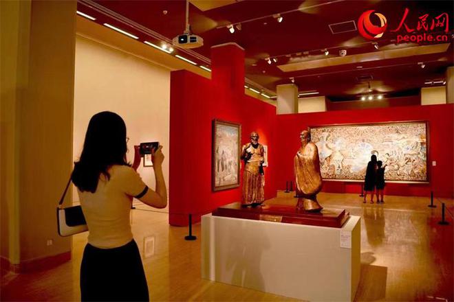 藝匯絲路 藝術(shù)展在中國美術(shù)館盛大開幕，舞臺藝術(shù)造型策劃亮點紛呈